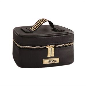 Versace Black and Gold Toiletry Bag